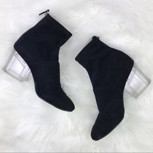 Steve Madden Bootie with Transparent Heel